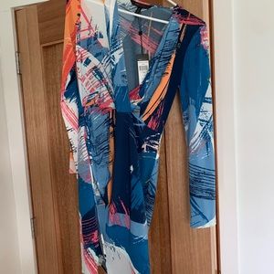 BCBG multicolor dress